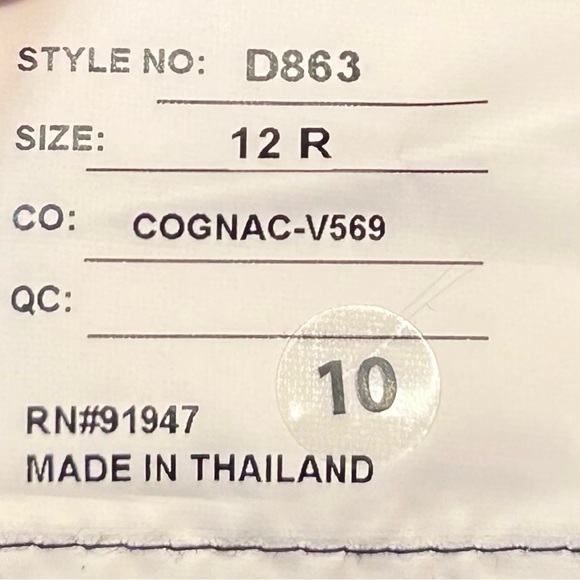 NWT Alfred Sung Deep V-Back Satin Trumpet Dress, One-Shoulder Bow in Cognac, 12R - Picture 14 of 16